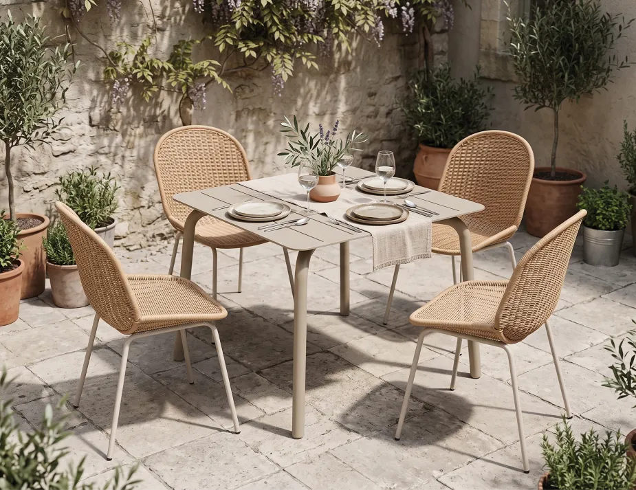 4 Seater Square Dining Table New