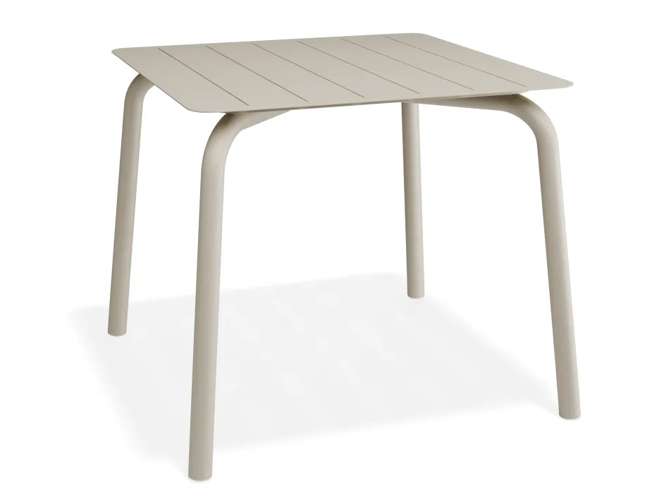 Roku Diningtable 90x90 Latte