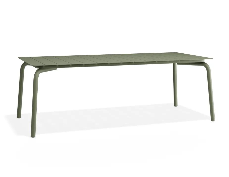 P1 Roku Diningtable 220x100 Green