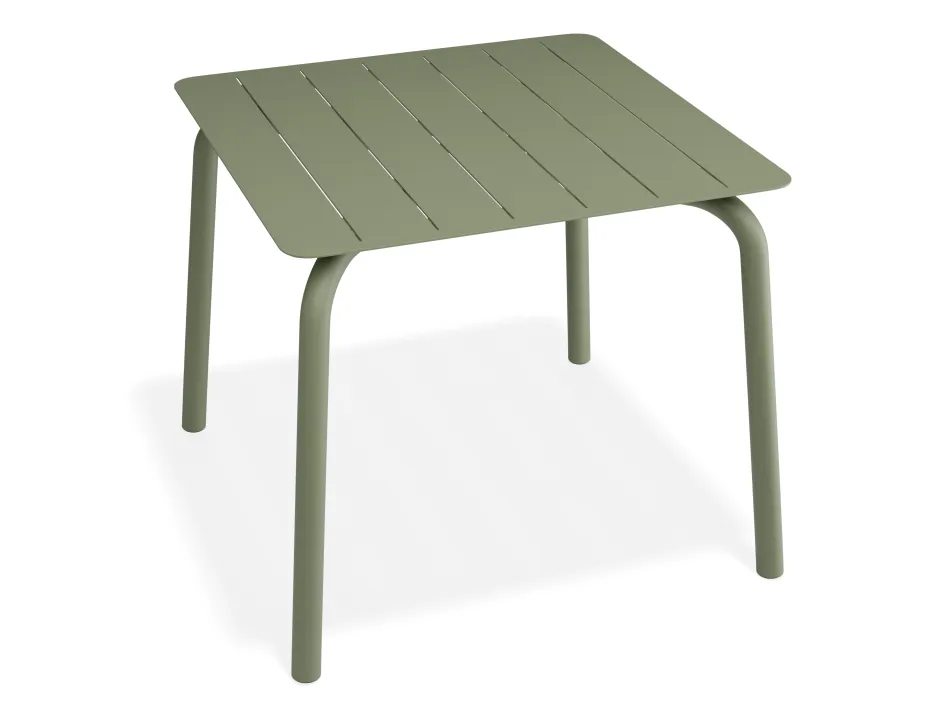 P2 Roku Diningtable 90x90 Green