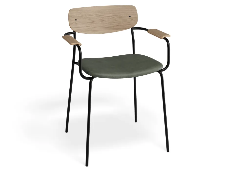 Rylie Armchair Ashnatural Greenpu