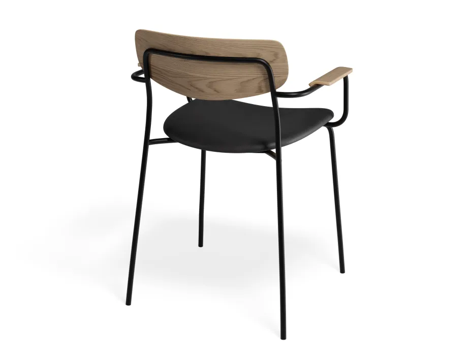 Rylie Armchair Ashnatural Blackpu