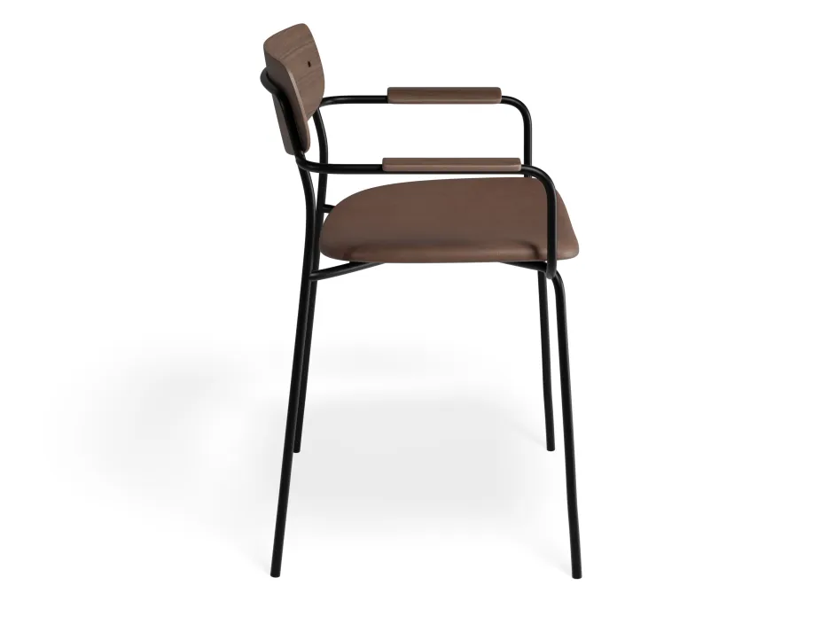 Rylie Armchair Walnut Tanpu