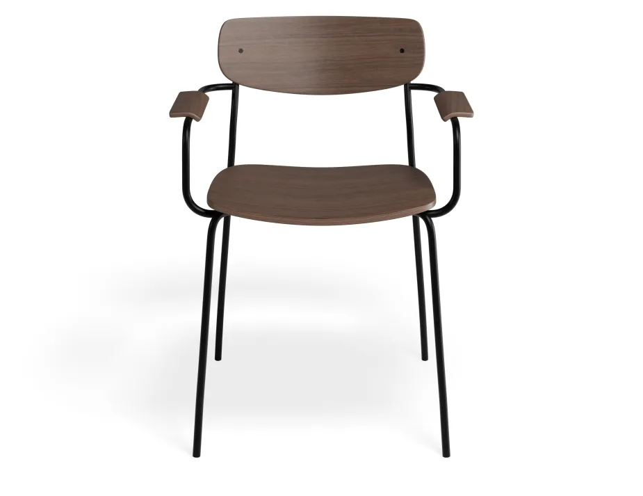 Rylie Armchair Walnut Walnut