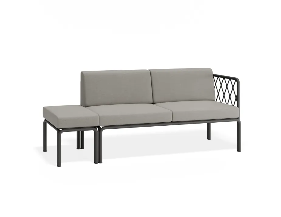 Sevillev2 Configf Charcoalframe Lightgreycushion Cushionextension