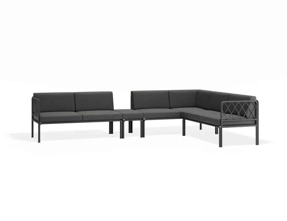 Sevillev2 Configj Charcoalframe Darkgreycushion Cushionextension