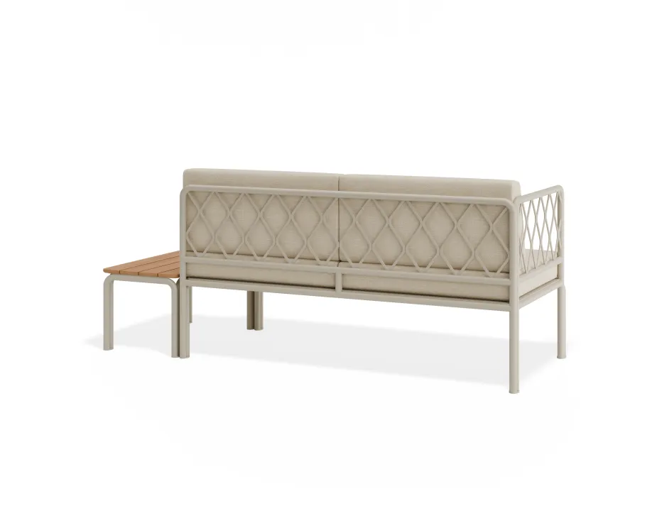 Seville Confige Latteframe Huskcushion Teakextension