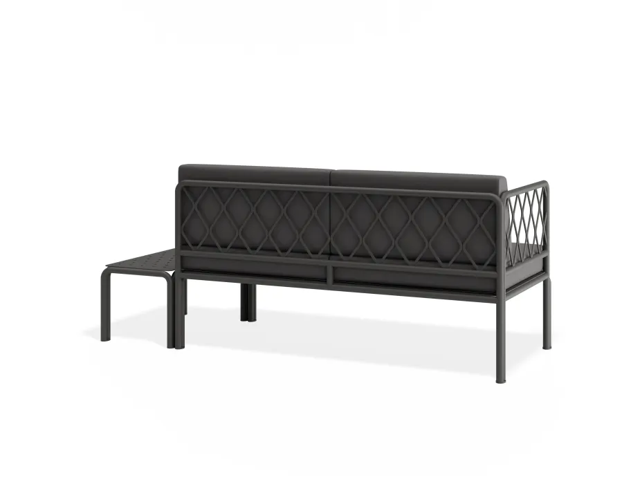 Sevillev2 Confige Charcoalframe Darkgreycushion Extension