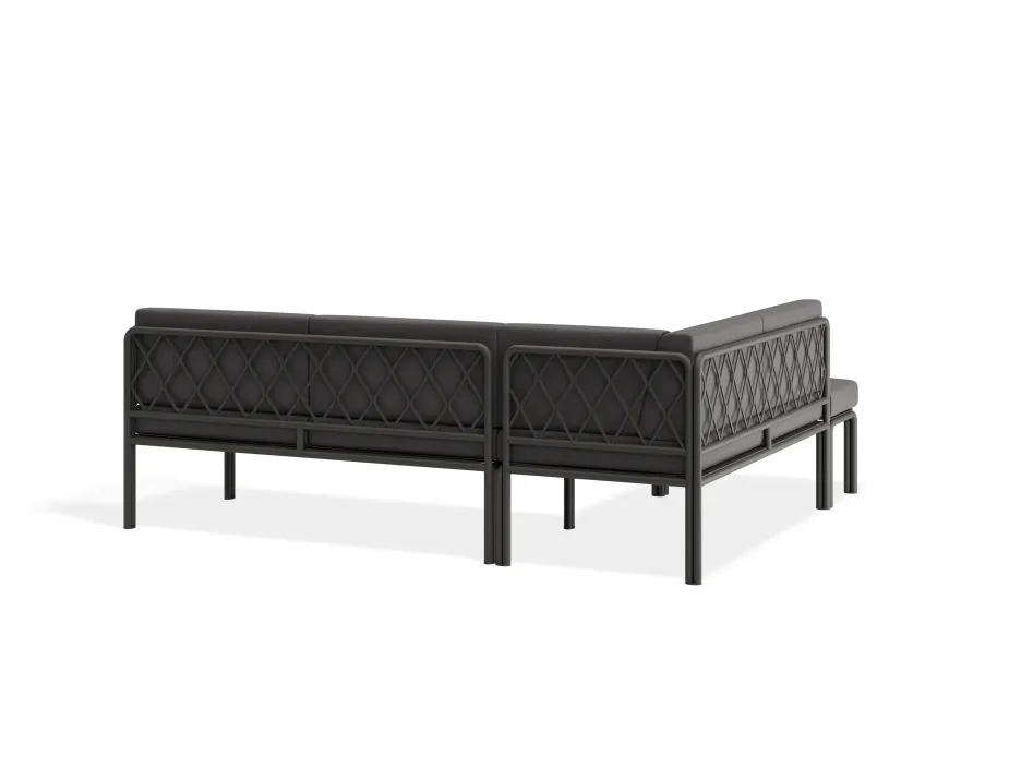 Sevillev2 Configh Charcoalframe Darkgreycushion Cushionextension