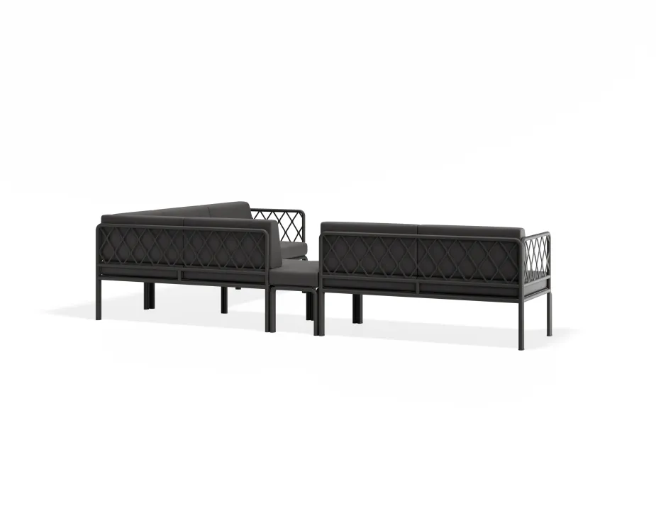 Sevillev2 Configj Charcoalframe Darkgreycushion Cushionextension