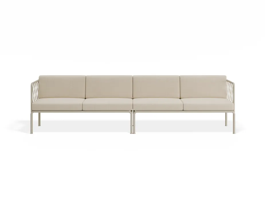 Seville 4seater Latteframe Huskcushion