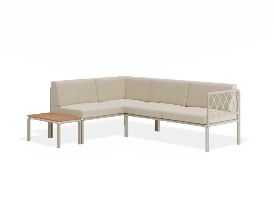Seville Configh Latteframe Huskcushion Teakextension