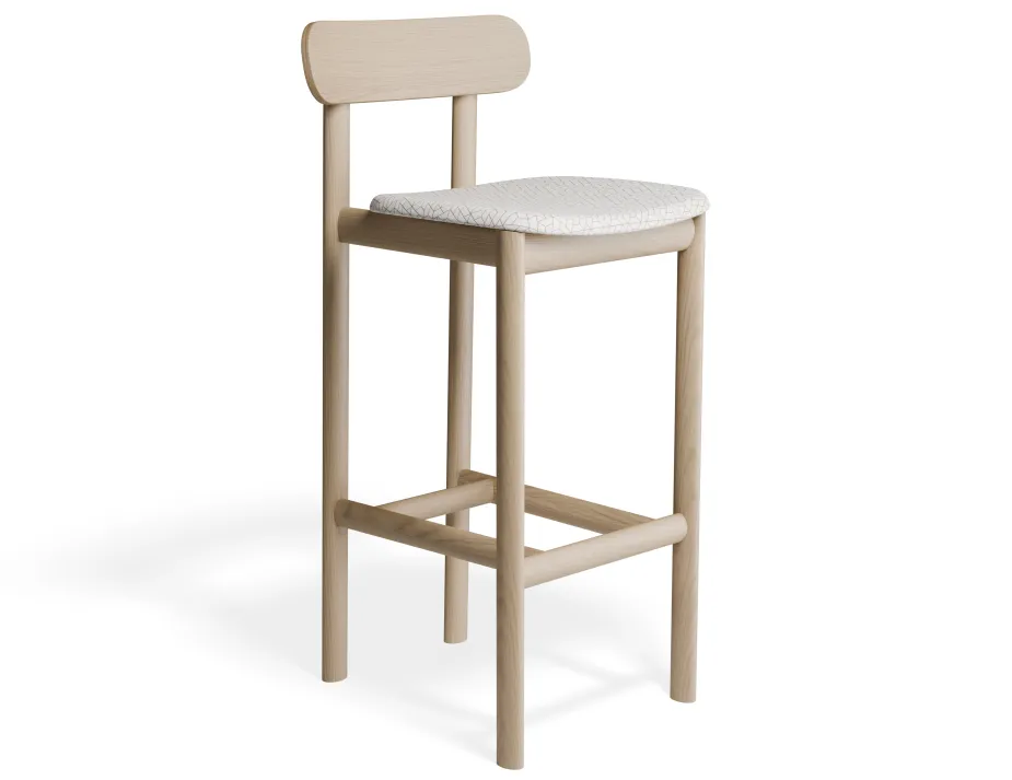 Zarav6 Barstool Ash Geometricpattern