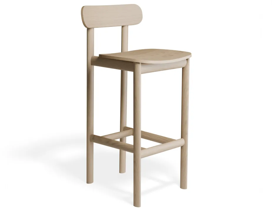 Zarav6 Barstool Ash
