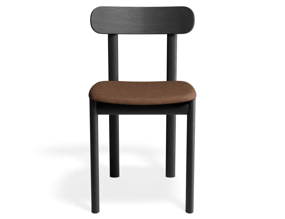 Zarav6 Chair Black Printedsuede