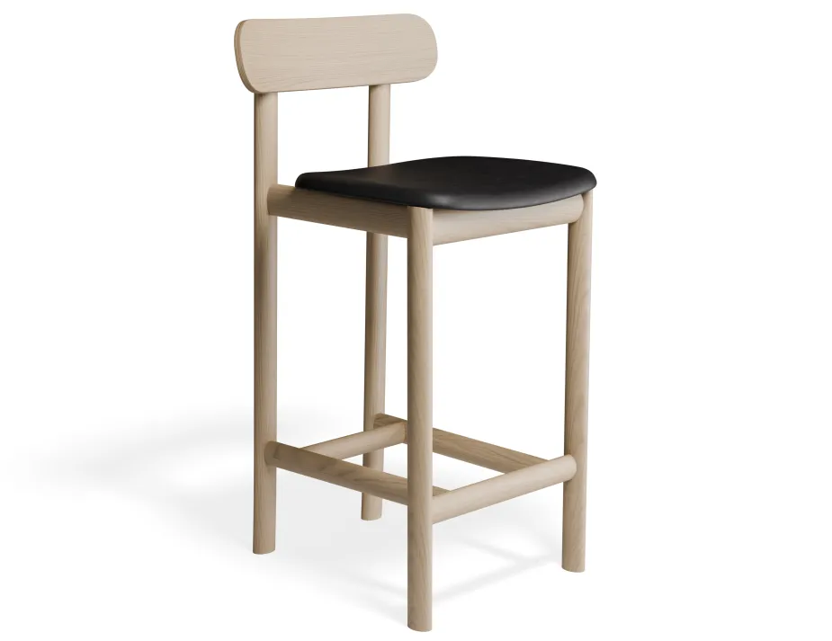 Zarav6 Kitchenstool Ash Black