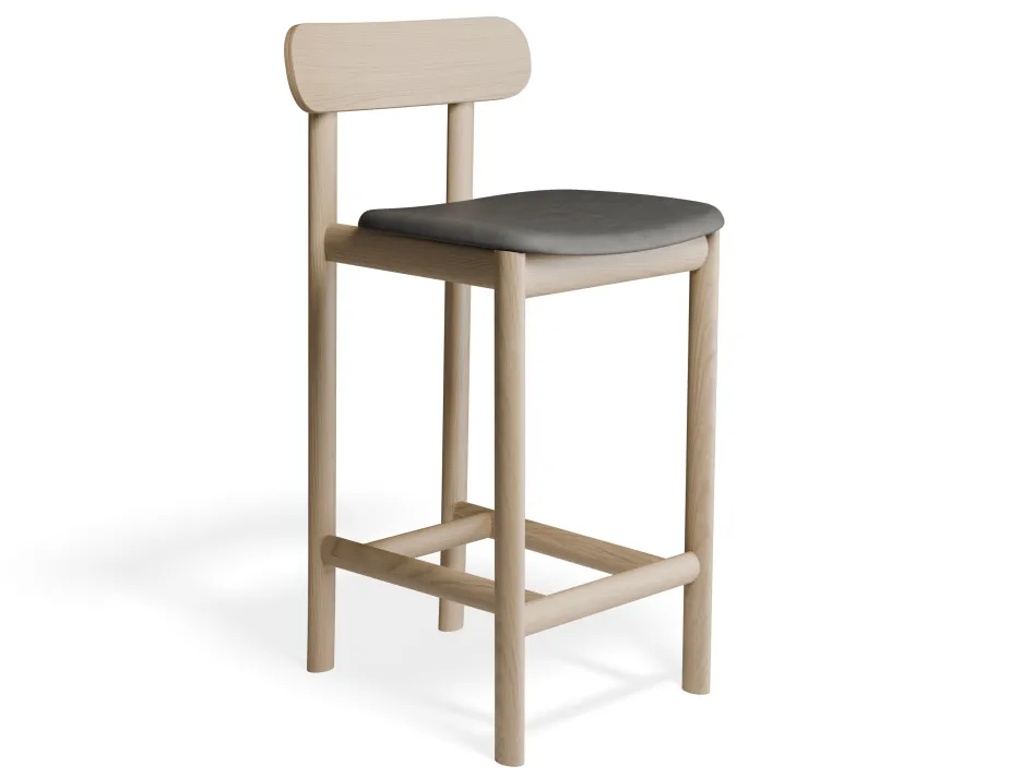 Zarav6 Kitchenstool Ash Grey