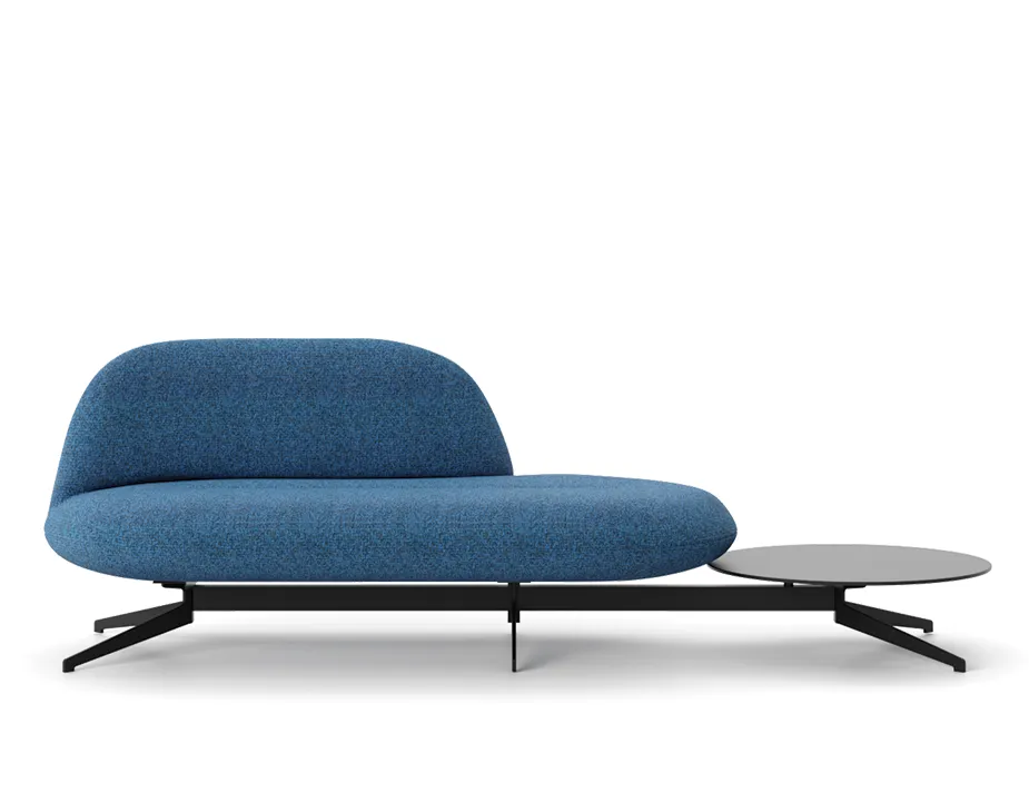 Juliette 2 Seater Open End Side Table