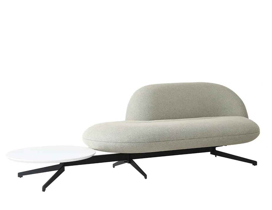Juliette 2 Seater Open End Side Table