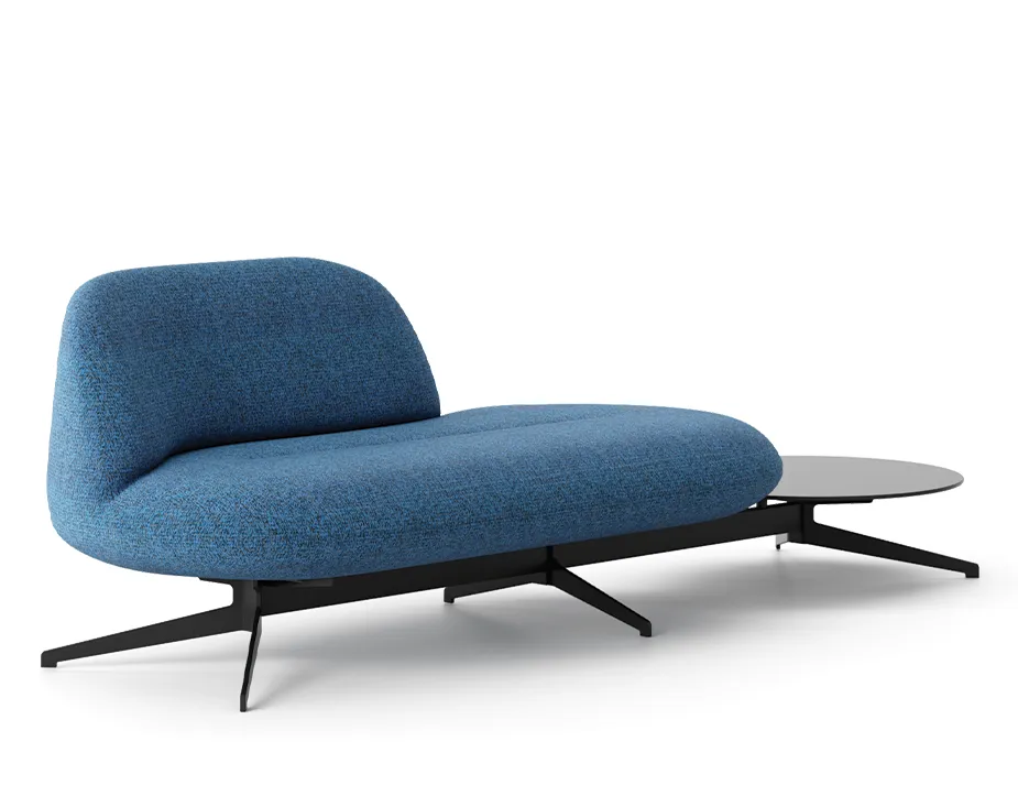 Juliette 2 Seater Open End Side Table