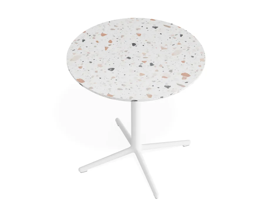 Place Cafetable 700dia Terrazzo White