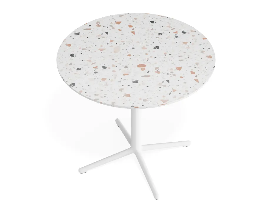 Place Cafetable 800dia Terrazzo White