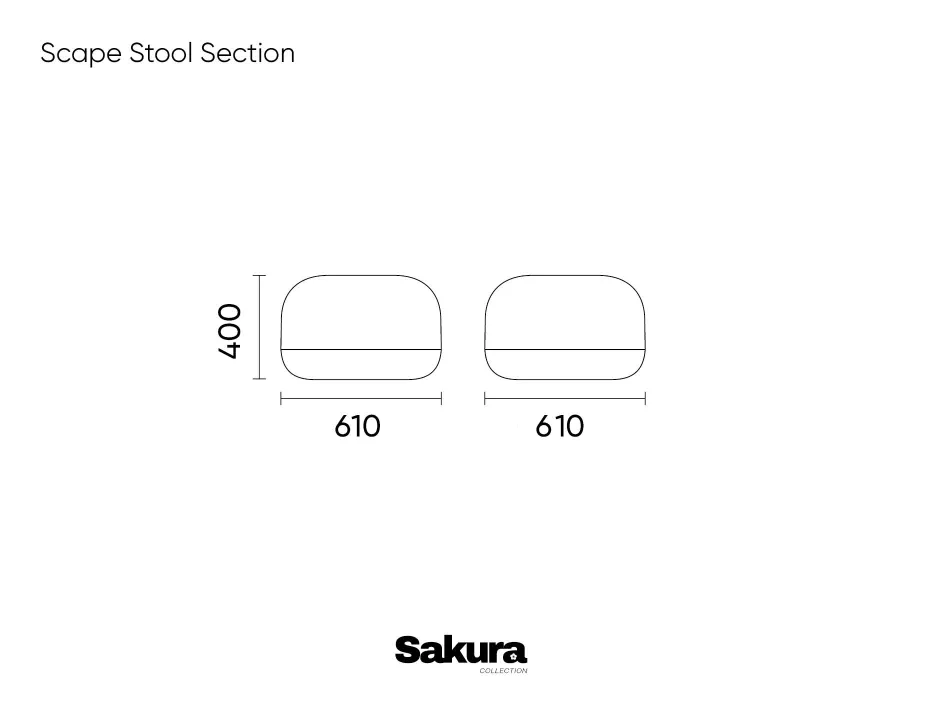Scape Stool Section