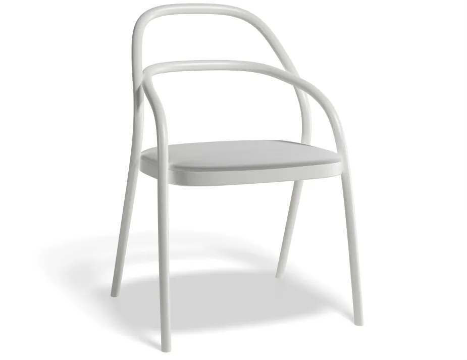 002 Chair Pad Whitepigment Prince
