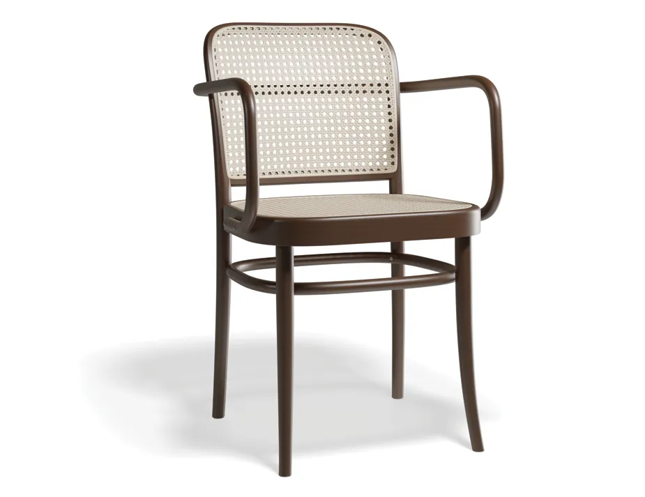 811 Armchair Walnut