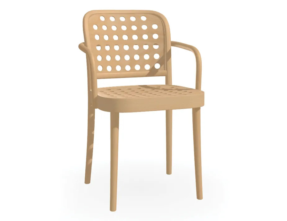 822 Armchair Natural Oil