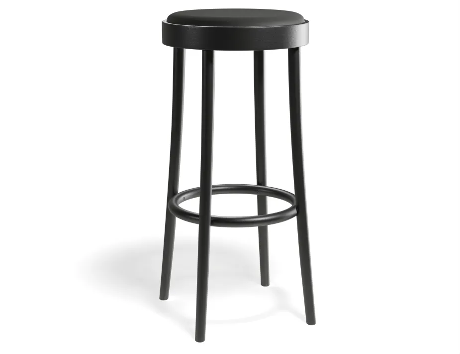 822 Barstool 80cm Blackgrain Mdr