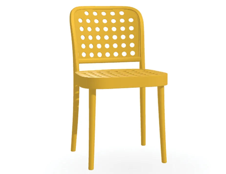 822 Diningchair Ginger Yellow