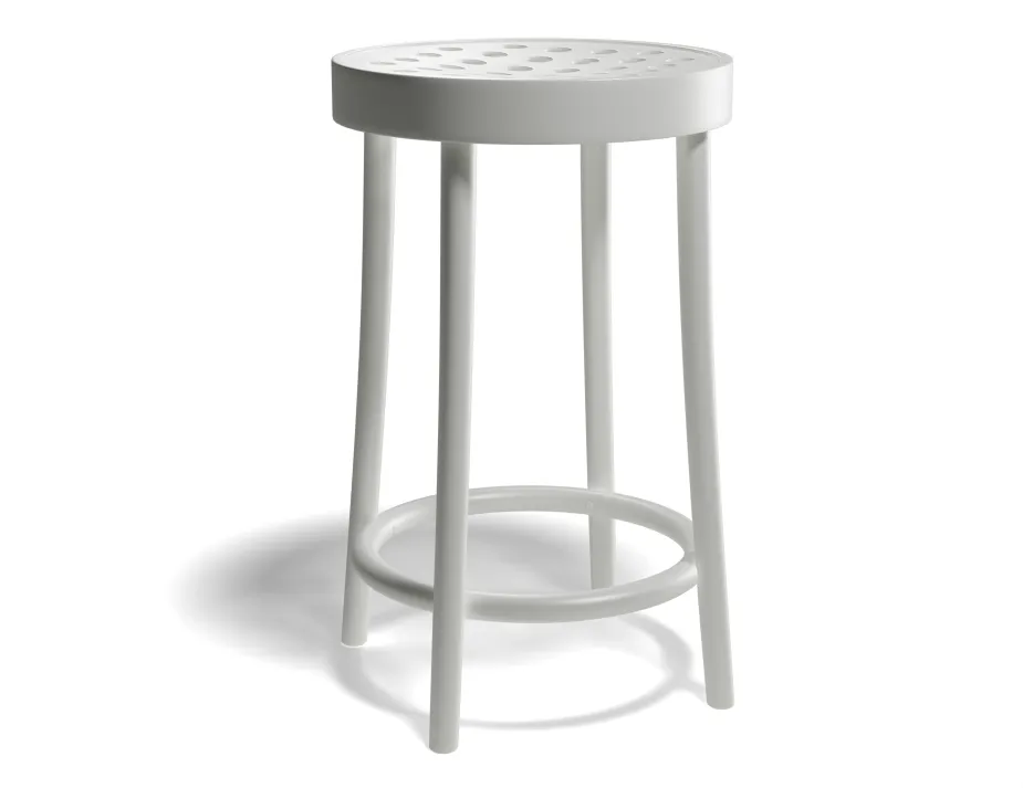 822 Barstool 63cm Whitepigment