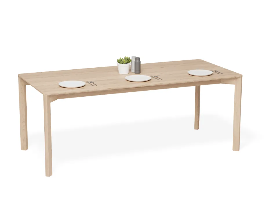 Lasu Ton 200x100 Natural Wood Oak Decor