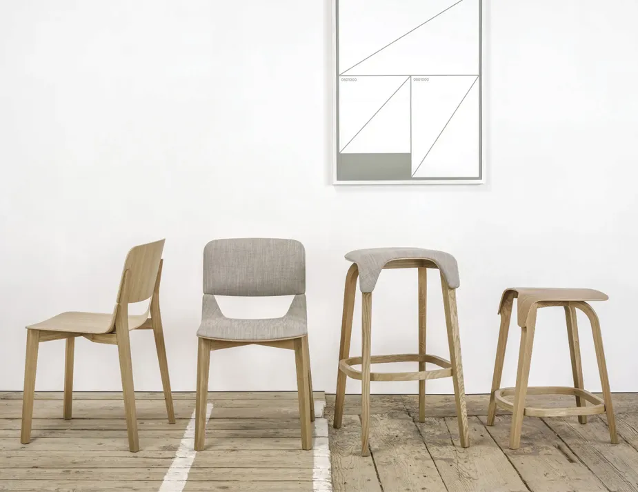 Leaf Chair Upholstered Insitu
