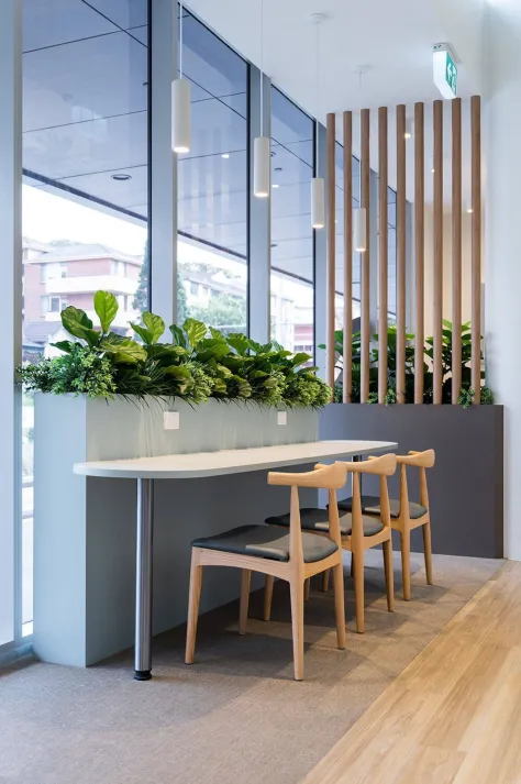 Three natural chairs