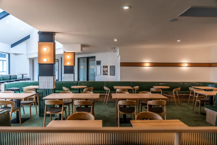 Modern bistro interior