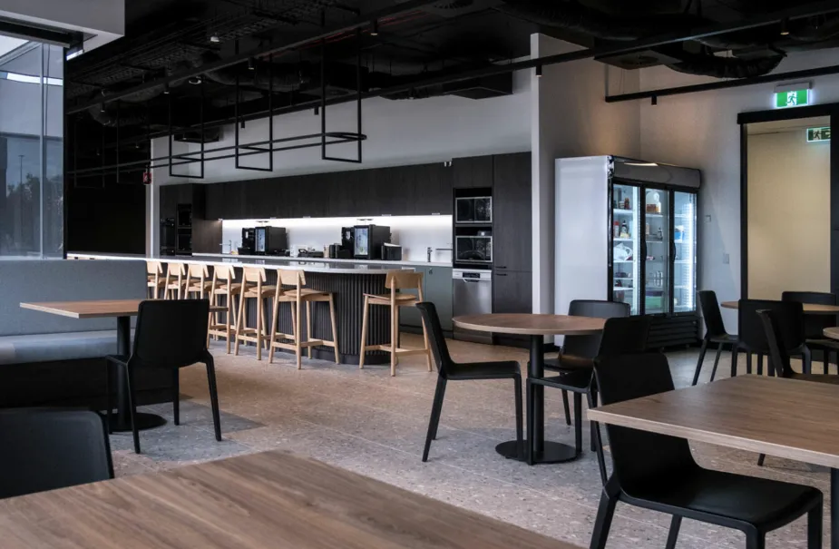 Modern office kitchen