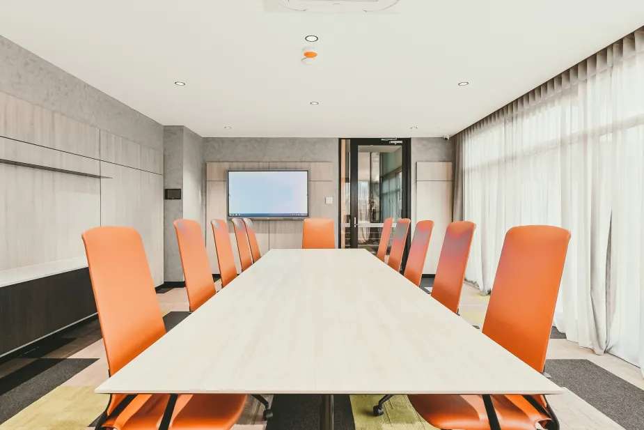 An office meeting room