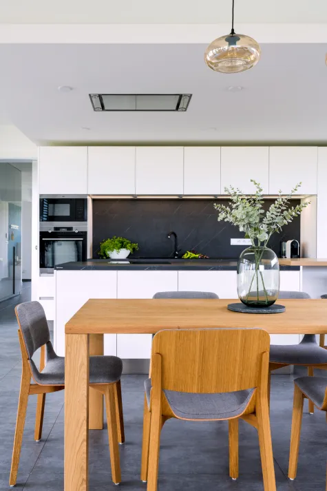 A stylish dining set