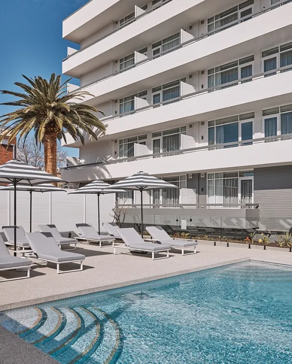 Outdoor swimming pool