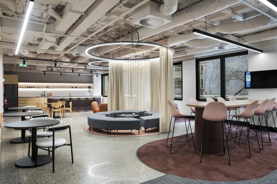 Modern lounge space