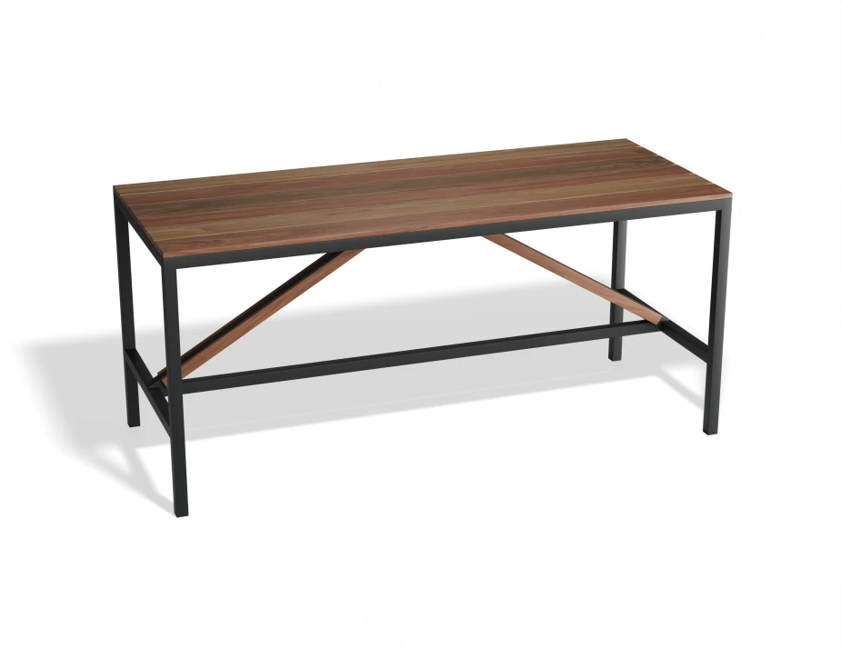 P 6 Cape Outdoorhighbartable Charcoal