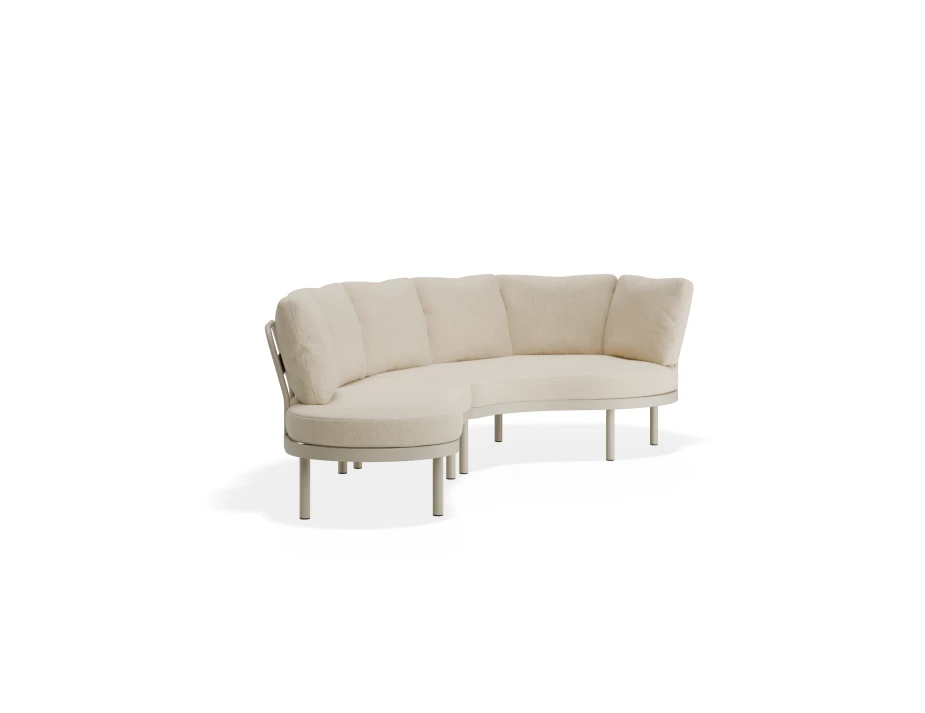 Aluna Outdoorsofa Configa Latte Husk