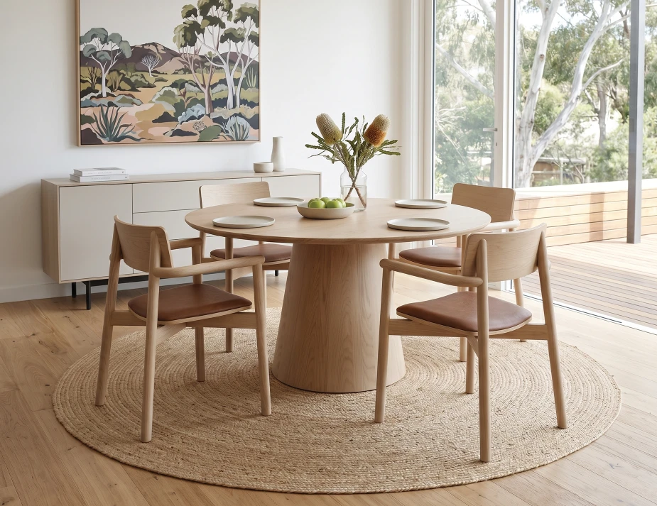 120cm Round Table With Andi Chairs