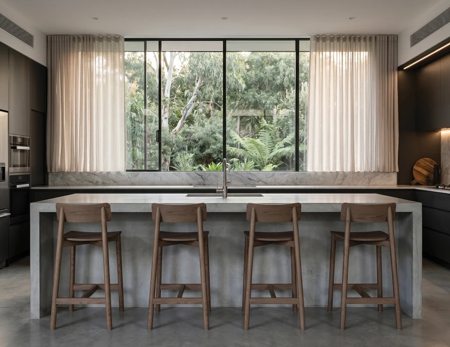 Walnut Kitchen Stool Modern Home