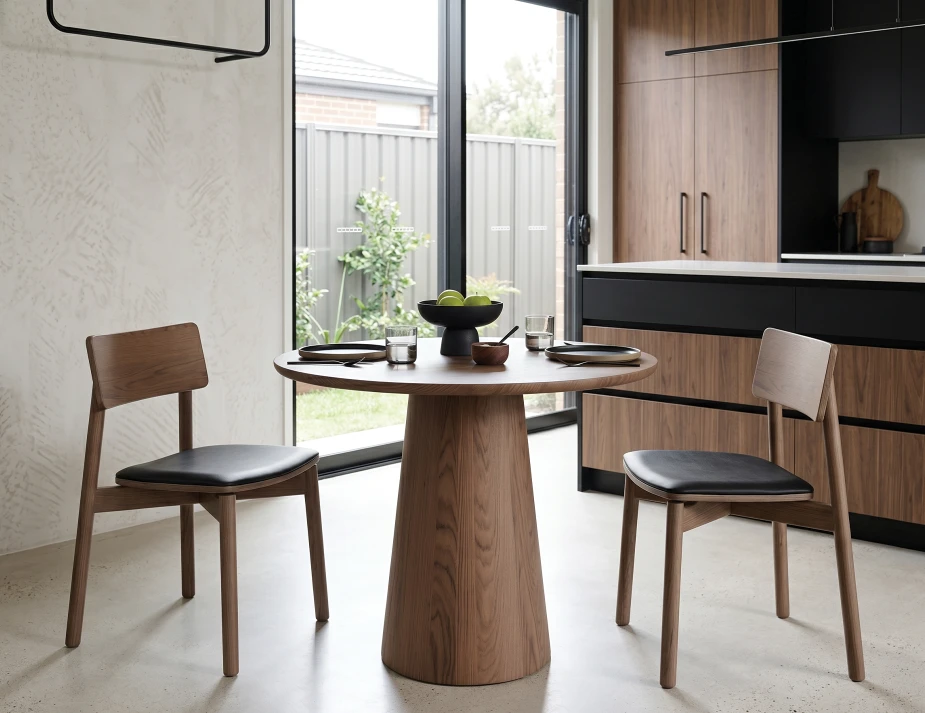Walnut Kitchen 2 Seater Table