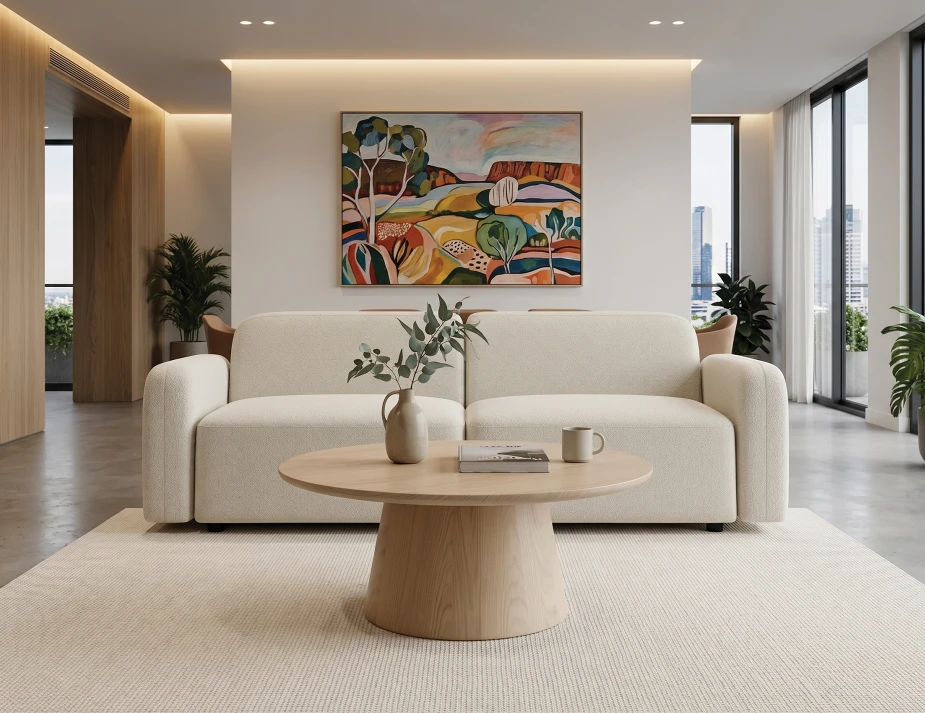 Apartment Sofa Small Boucle