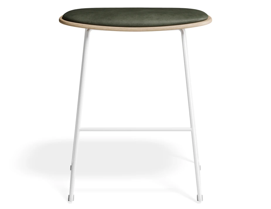 Elva Lowstool Padded Ash White Greenpu