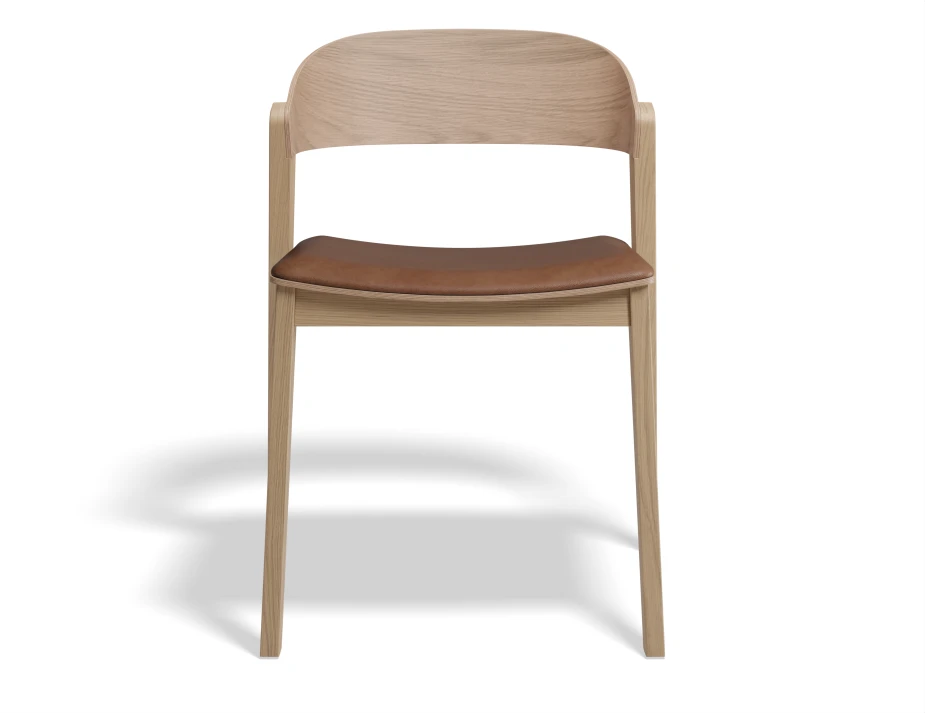 Grayson Chair Natural Tanpu Fron